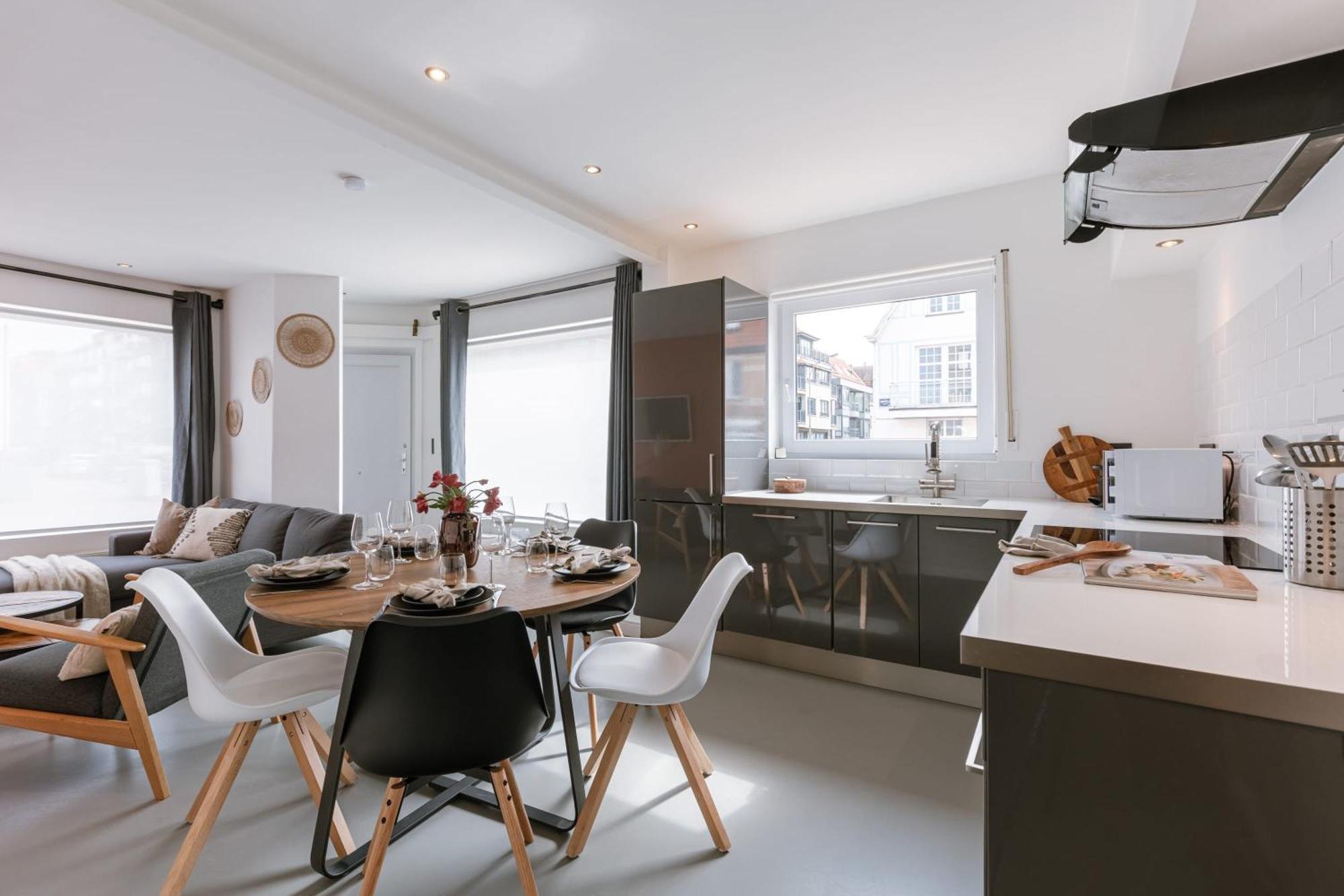 Appartement Huswell - Lovely Cosy For 5 Persons In Knokke-Heist